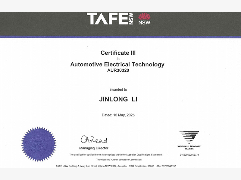 certificate 3